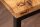 Table dappoint mangue bois métal 26 x 36 cm