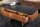Table basse avec tiroir marbre mangue bois métal 110 cm