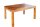 Table de salle à manger en bois de sheesham naturel 120 x 70 cm
