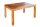 Table de salle à manger en bois de Sheesham naturel 140 x 70 cm