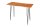 Table de bar en bois dacacia métal 140 x 63 cm Hairpin Legs