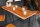 Table de bar en bois dacacia métal 140 x 63 cm Hairpin Legs