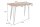 Table de bar en bois dacacia métal 140 x 63 cm Hairpin Legs