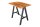 Table de bar bois dacacia métal 120 x 83 cm H : 106 cm