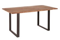 Table de salle à manger en bois dacacia et...