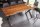 Table de salle à manger en bois dacacia métal 180x90 cm Industrial Baumkante