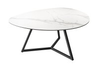Table basse céramique verre dur métal en...