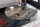 Table basse céramique verre dur métal taupe noir 90x75 cm