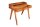 Bureau avec tiroir en bois dacacia naturel 100x84 cm