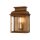 Applique murale noble NORTH laiton vintage inoxydable IP44