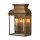 Applique ext&eacute;rieure laiton IP44 inoxydable Maison antique