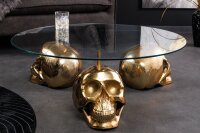 Table basse en verre trempé métal...