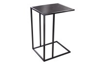 Table dappoint en anthracite noir 43 x 35 cm