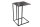 Table dappoint en anthracite noir 43 x 35 cm