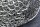 Table basse métal verre trempé argent 74x74 cm artisanale