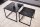 Set de 2 tables dappoint en anthracite noir