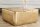 Table basse en métal doré 68 x 68 cm artisanale