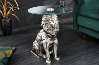 Table dappoint ronde Ø 45 cm travail manuel lion...