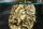 Table dappoint ronde Ø 45 cm travail manuel lion en or