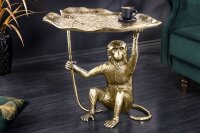 Table dappoint en métal doré antique 55x50...