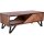 Table basse 120 cm bois métal avec tiroirs MONRO