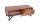 Table basse 120 cm bois métal avec tiroirs MONRO