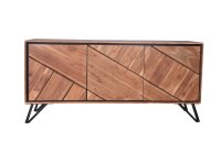 Buffet largeur 150 cm H : 76 cm Moderne Bois dacacia...