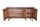 Buffet largeur 150 cm H : 76 cm Moderne Bois dacacia Métal