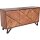 Buffet largeur 180 cm bois métal 3 portes Moderne