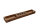 Grand chandelier en bois 92 cm de long pour bougies sur tige Rustique