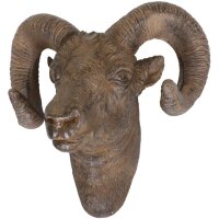Deko Trophée de chasse Bélier artificiel...