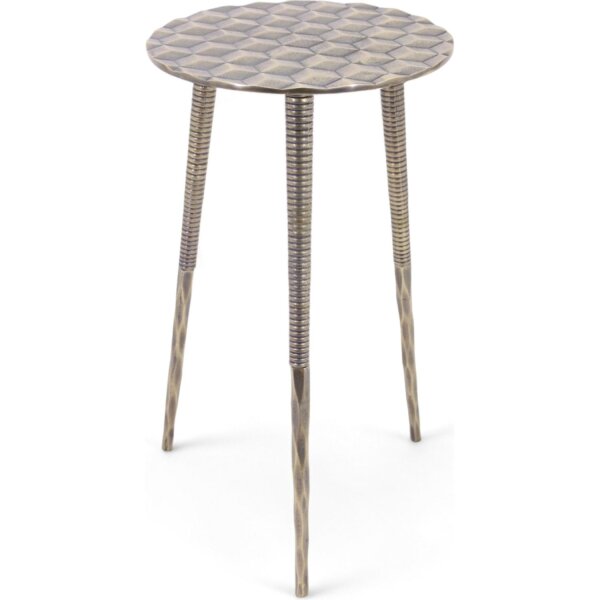 Table dappoint ronde Ø 47 cm H : 45,7 cm Gris Tripode