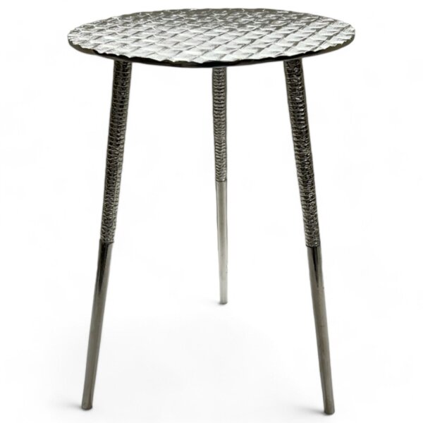 Table dappoint ronde Ø 47 cm H : 45,7 cm Gris Tripode