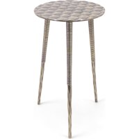 Table dappoint ronde Ø 47 cm H : 45,7 cm Gris Tripode