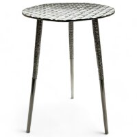 Table dappoint ronde Ø 47 cm H : 45,7 cm Gris Tripode