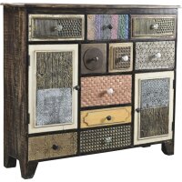 Buffet bois MDF largeur 125 cm H : 111 cm...
