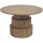 Table de salle à manger ronde Ø 120 cm pliable Pied colonne bois plastique