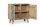 Buffet floral multicolore turquoise en bois de manguier MDF L : 90 cm