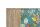 Buffet floral multicolore turquoise en bois de manguier MDF L : 90 cm