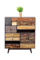 Buffet décoratif bois MDF hauteur 121 cm...