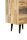Commode bois acier H : 112 cm Moderne décoratif
