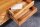 Meuble TV en bois 145 cm fait main 2 tiroirs portes