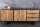 Buffet bois teck mangue fer largeur 150 cm piètement traîneau