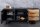 Buffet bois teck mangue fer largeur 150 cm piètement traîneau