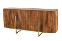 Buffet bois métal 160 x 75 cm Art déco...