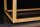 Highboard noir or 100 x 120 cm (l x h) bois fer