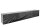 Tableau suspendu noir 200 cm de long fait main en bois de manguier