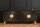 Sideboard noir or largeur 177 cm grand décoratif