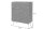 Highboard noir or 2 portes 100 x 120 cm fait main