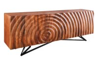 Buffet en bois de manguier fer 177 x 75 cm fait main RENNY